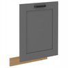 Front do zmywarki LUNA ZM 713 x 596 DUST GREY / DĄB ARTISAN