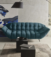 Nowoczesna Sofa GAPPA 3 222 cm, Wysokoelastyczna Pianka, Sprężyny