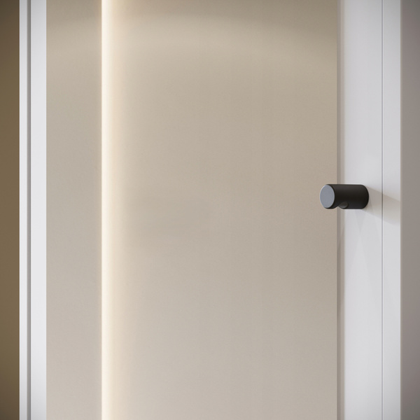 Garderoba DINO, lustro, wieszak BIAŁA