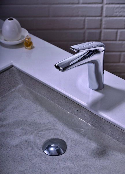 Bateria umywalkowa niska NIAGARA SILVER