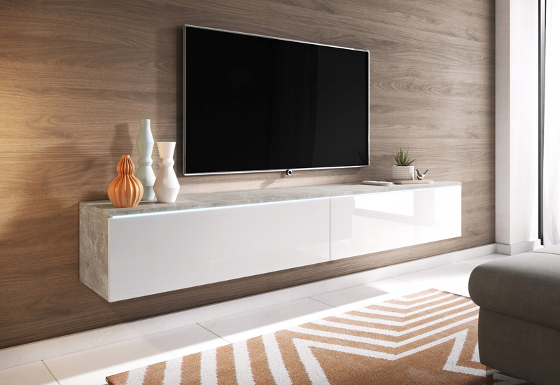 Szafka RTV Lowboard D 180cm DĄB ARTISAN
