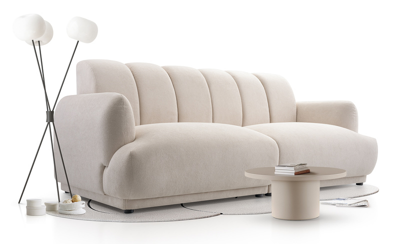 Wygodna Kanapa, Nowoczesna Sofa COLESTUS 204 cm