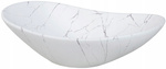 Umywalka nablatowa LENA 62cm Czarny Mat