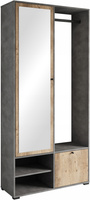 Garderoba DINO, lustro, wieszak MATERA / KASTANIEN BRESLAU
