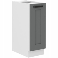 Szafka kuchenna dolna LUNA 30 D CARGO BB DUST GREY / BIAŁY MAT