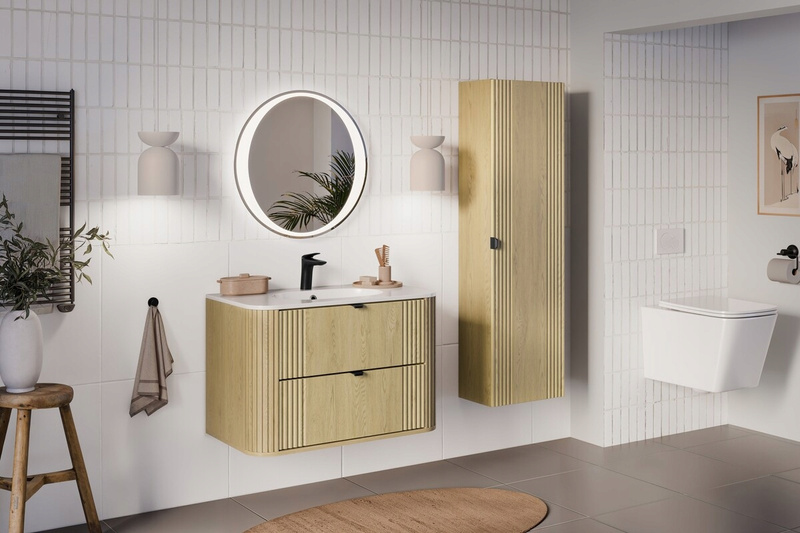 Lustro łazienkowe LED bez ramy 60cm, Meble łazienkowe AURELIA