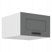 Szafka kuchenna górna nadstawka LUNA 60 NAGU-36 1F DUST GREY / BIAŁY MAT