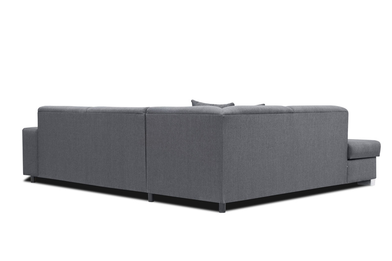 Narożnik z funkcją spania DIEGO 285 cm, Rozkładany, Pojemnik, Rogówka