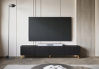 Szafka RTV PHUKET 190 Czarny Grafit Romby