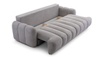 Kanapa Rozkładana, Sofa z funkcją spania CAMBIALE 240 cm, Wygodna