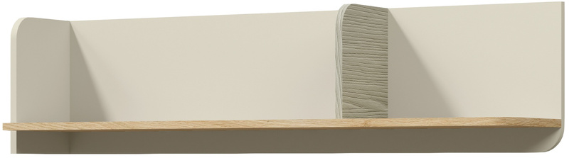 Półka YUKI 15 120cm, Meble Młodzieżowe KORAL