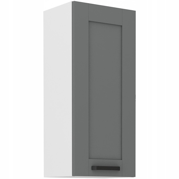 Szafka kuchenna górna LUNA 40 G-90 1F DUSTGREY / BIAŁY MAT