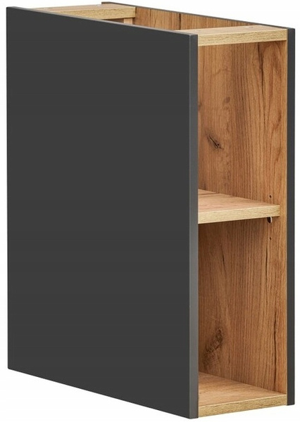 Szafka łazienkowa pod blat 20cm, Meble łazienkowe CAPRI 810 Dąb Craft Złoty