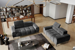 Sofa PLAZA S 3 212 cm, Elektryczna regulacja siedziska, Zagłówki