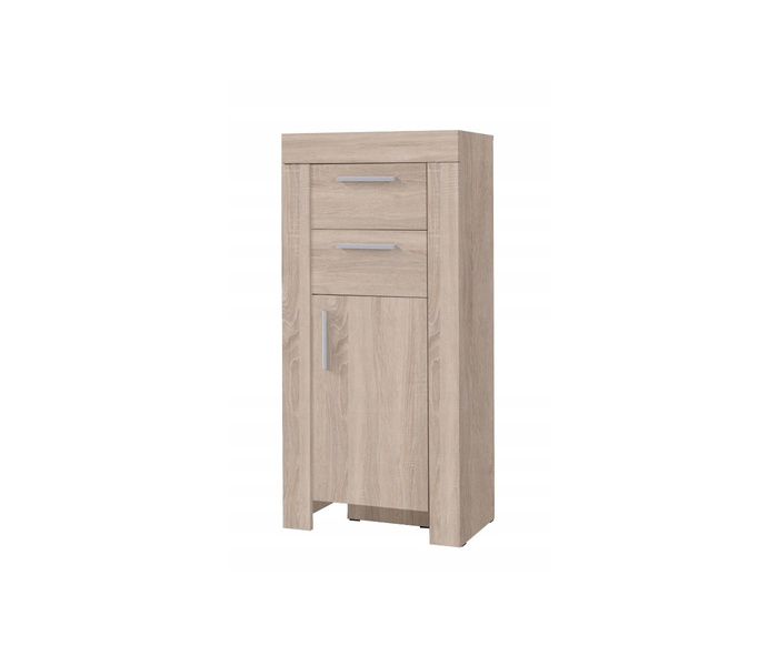 Komoda CEZAR 60 cm, Komoda 8, Komoda wysoka, Meble do Salonu CEZAR, Sonoma