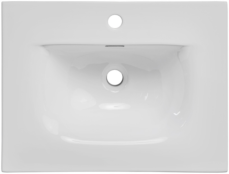 Zestaw mebli 60cm umywalka słupek Meble łazienkowe TALIA Dąb Casella/Czarny