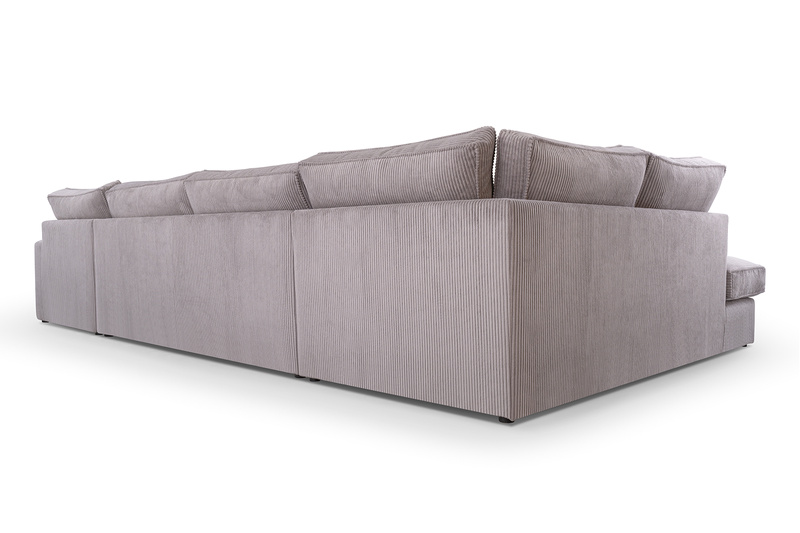 Duży Narożnik Do Salonu CLEO U (COBRA) 398 cm, Rogówka, W kształcie U