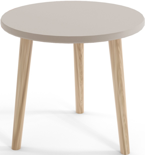 Stolik kawowy BOHO ława, drewniane nogi KASZMIR