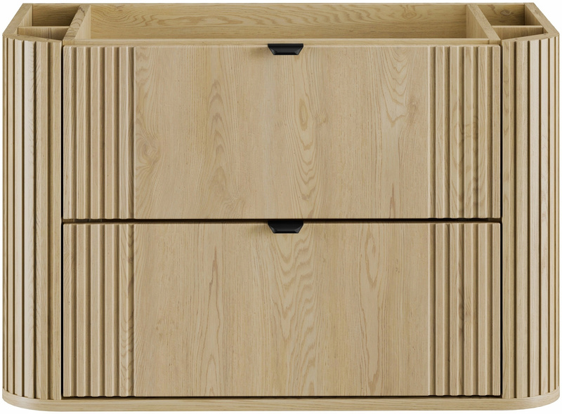 Szafka łazienkowa 80cm, szuflady, Meble łazienkowe OVALIA Dąb Cremona