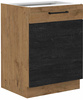 Szafka kuchenna dolna VIGO 60 D 1F BB DARK WOOD / DĄB LANCELOT