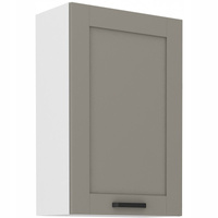 Szafka kuchenna górna LUNA 60 G-90 1F CLAY GREY / BIAŁY MAT