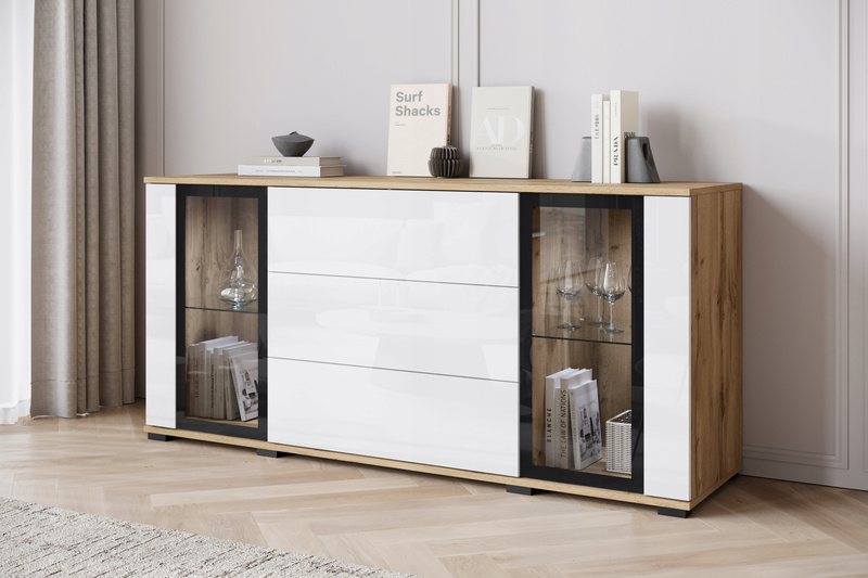 Komoda CARO 150cm Dąb Wotan