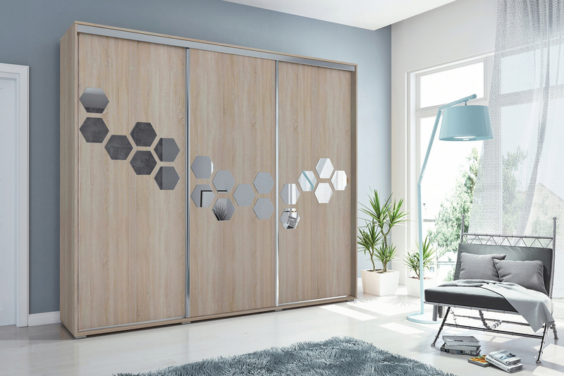 Szafa przesuwna A23 278 / 215 / 62 różne kolory i rozmiary