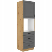 Szafka kuchenna STILO 60 DPS-210 3S 1F DUSTGREY/DĄB ARTISAN