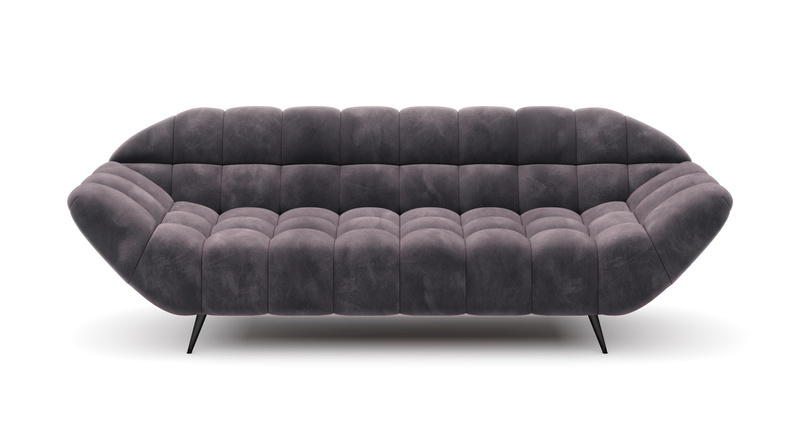 Nowoczesna Sofa GAPPA 2 200 cm, Wysokoelastyczna Pianka, Sprężyny