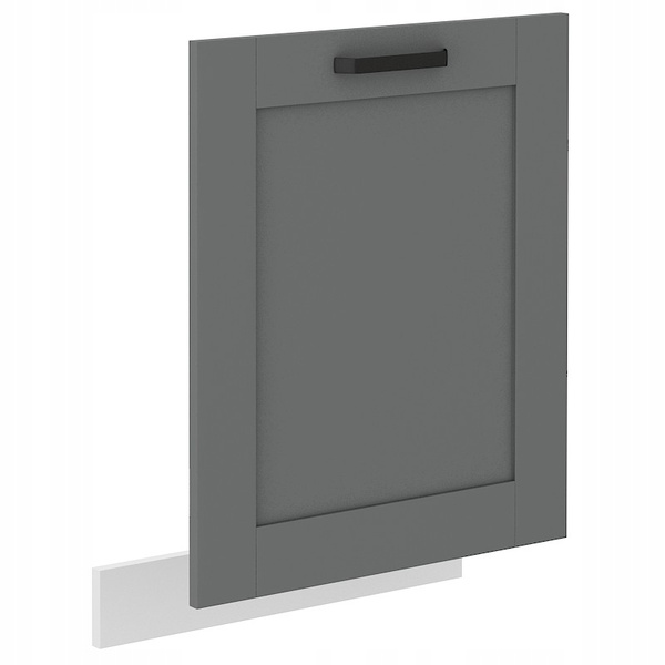 Front do zmywarki LUNA ZM 713 x 596 DUSTGREY / BIAŁY MAT
