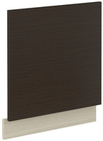 Front do zmywarki 60 cm z panelem sterującym z przodu ZM 570x596 DĄB FERRARA, LEGNO CIEMNE, Meble Kuchenne CHAMONIX