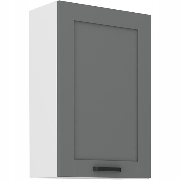 Szafka kuchenna górna LUNA 60 G-90 1F DUSTGREY / BIAŁY MAT