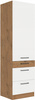 Szafka kuchenna VIGO 60 DKS-210 3S 1F DARK WOOD / DĄB LANCELOT