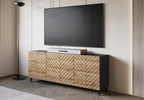 Szafka RTV PHUKET 181 Czarny Grafit Romby