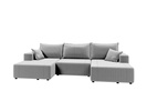 Narożnik z Funkcją Spania SOFT U 333 cm, Rozkładany, Pojemnik, Rogówka