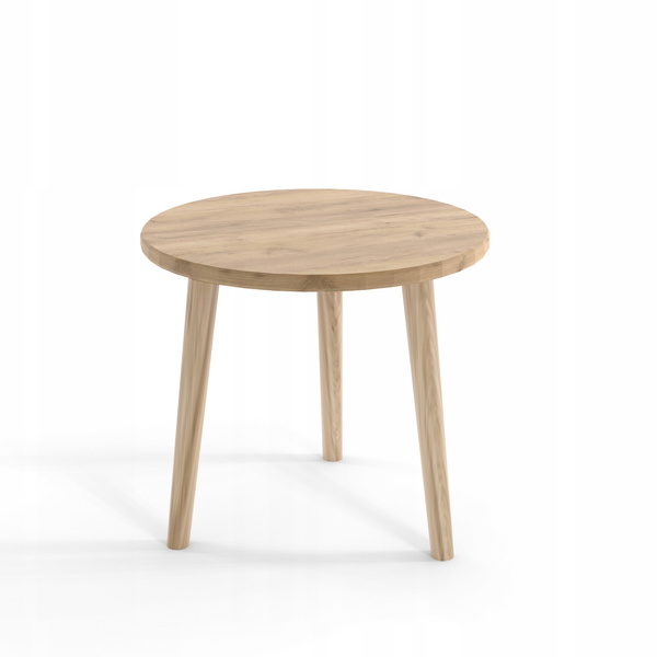 Stolik kawowy BOHO ława, drewniane nogi KASZMIR