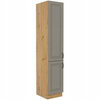 Szafka kuchenna STILO 40 DK-210 2F CLAYGREY/DĄB ARTISAN