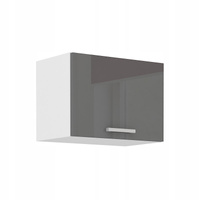 Szafka kuchenna górna SONIA 50 OK-40 1F SZARY POŁYSK/BIAŁY