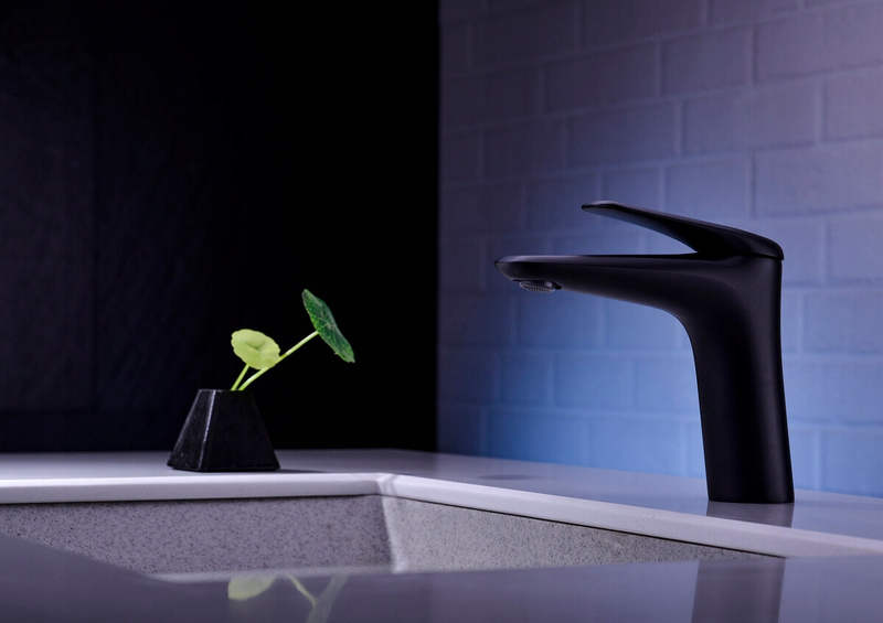 Bateria umywalkowa niska NIAGARA SILVER