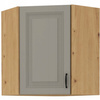 Szafka kuchenna górna STILO 60x60 GN-72 (45°) 1F CLAYGREY/DĄB ARTISAN