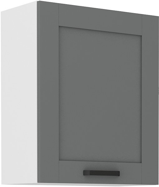 Szafka kuchenna górna LUNA 60 G-72 1F DUSTGREY / BIAŁY MAT