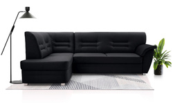 Narożnik z funkcją spania JORDANIA 257 cm, Rogówka, Rozkładany