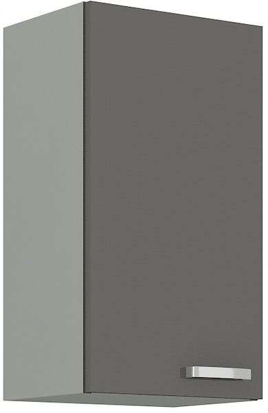 Meble kuchenne GREY SZARY POŁYSK / SZARY PLATYNOWY zestaw kuchnia 240cm