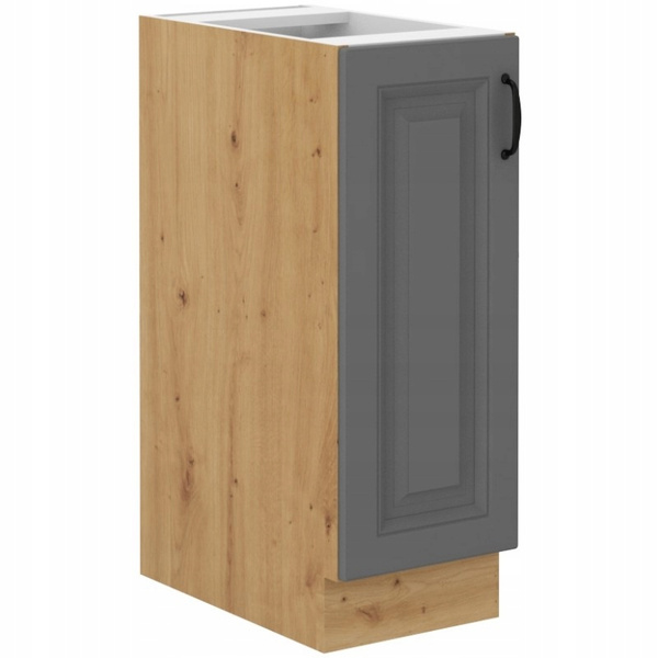 Meble kuchenne STILO DUSTGREY/DĄB ARTISAN zestaw narożny kuchnia szafki