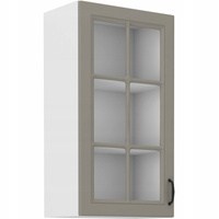 Szafka kuchenna górna STILO 40 GS-90 1F CLAYGREY/BIAŁY MAT