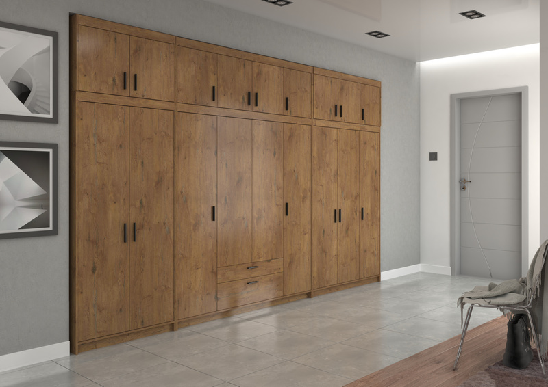 Nadstawka do szafy Elena 2D Dąb lefkas