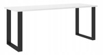 Stół loftowy do jadalni IMPERIAL 185x67 BIAŁY