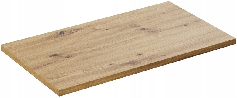 Zestaw meblowy 80cm z blatem, Meble łazienkowe BELLA Kaszmir / Dąb Artisan
