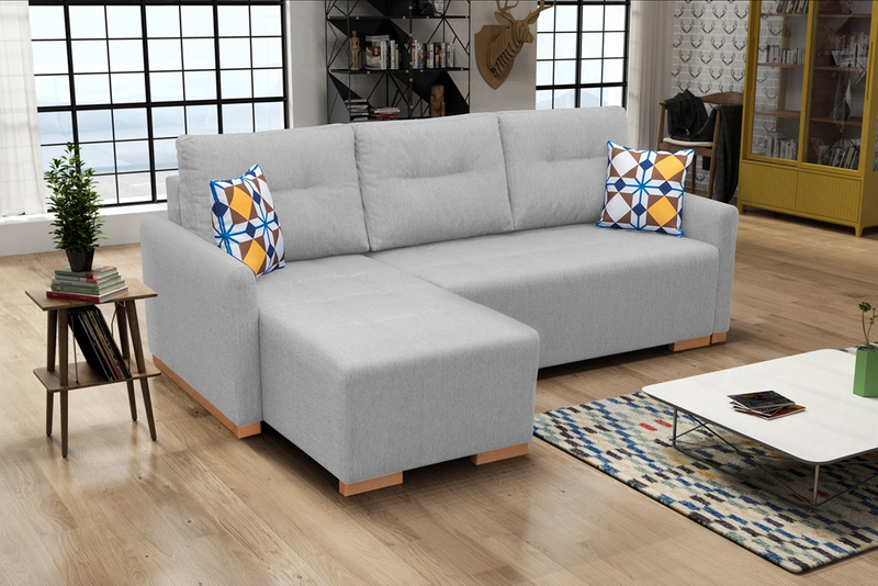 Narożnik z funkcją spania X1 228 cm, Rogówka