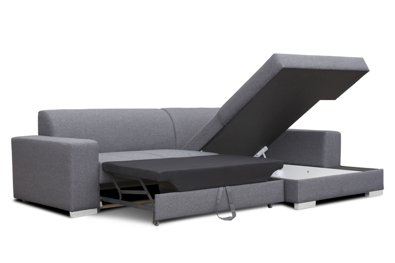 Narożnik z funkcją spania MISTRAL 260 cm, Rozkładany, Rogówka
